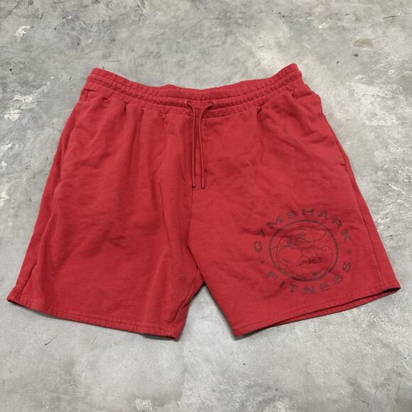 Gymshark Legacy Sweat Shorts Mens Size XL Drawstring Shark Logo - Picture 1 of 8